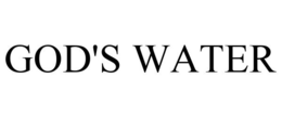 GOD'S WATER trademark