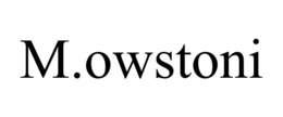 M.OWSTONI trademark