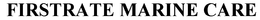 FIRSTRATE MARINE CARE trademark