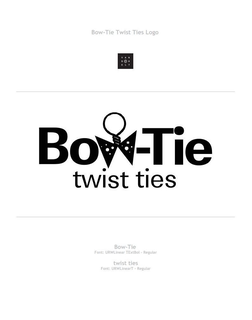 BOW-TIE TWIST TIES trademark