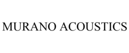 MURANO ACOUSTICS trademark