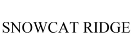 SNOWCAT RIDGE trademark
