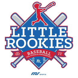 LITTLE ROOKIES FOR BOYS & GIRLS BASEBALL FUN, FITNESS & FUNDAMENTALS AGES 2-6 LR MS SPORTS trademark
