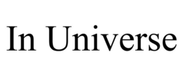 IN UNIVERSE trademark