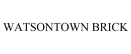 WATSONTOWN BRICK trademark