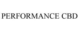 PERFORMANCE CBD trademark
