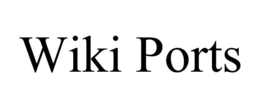 WIKI PORTS trademark