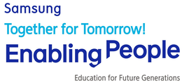 SAMSUNG TOGETHER FOR TOMORROW! ENABLING PEOPLE EDUCATION FOR FUTURE GENERATIONS trademark