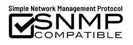 SIMPLE NETWORK MANAGEMENT PROTOCOL SNMP COMPATIBLE trademark