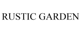 RUSTIC GARDEN trademark
