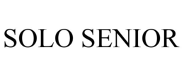 SOLO SENIOR trademark