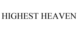 HIGHEST HEAVEN trademark