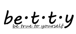 BE·T·T·Y BE TRUE TO YOURSELF trademark
