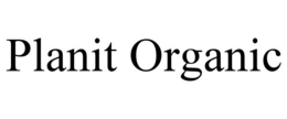 PLANIT ORGANIC trademark