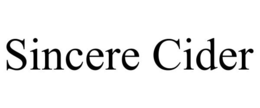 SINCERE CIDER trademark