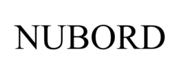 NUBORD trademark