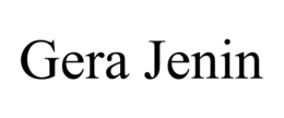GERA JENIN trademark