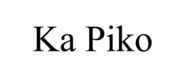 KA PIKO trademark
