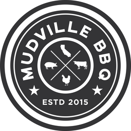 MUDVILLE BBQ ESTD 2015 trademark