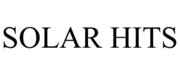 SOLAR HITS trademark