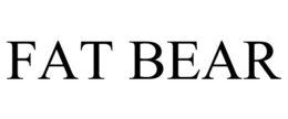 FAT BEAR trademark