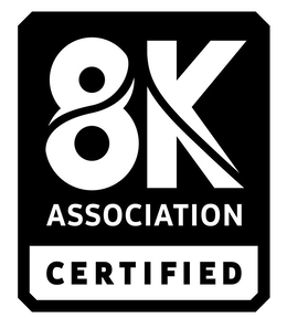 8K ASSOCIATION CERTIFIED trademark
