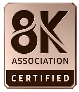 8K ASSOCIATION CERTIFIED trademark