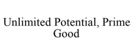 UNLIMITED POTENTIAL, PRIME GOOD trademark