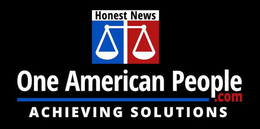 ONE AMERICAN PEOPLE.COM ACHIEVING SOLUTIONS HONEST NEWS trademark