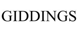 GIDDINGS trademark