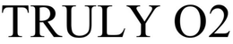 TRULY O2 trademark