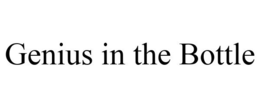 GENIUS IN THE BOTTLE trademark