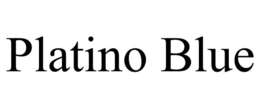 PLATINO BLUE trademark