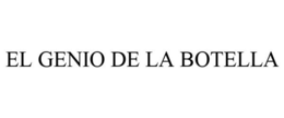 EL GENIO DE LA BOTELLA trademark