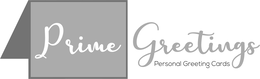 PRIME GREETINGS PERSONAL GREETING CARDS trademark