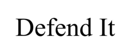 DEFEND IT trademark