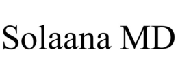 SOLAANA MD trademark