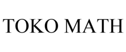 TOKO MATH trademark