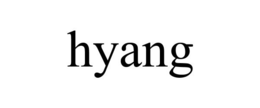 HYANG trademark