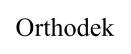 ORTHODEK trademark