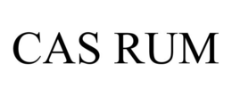 CAS RUM trademark