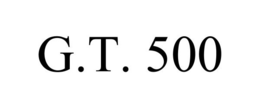 G.T. 500 trademark