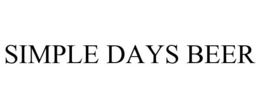 SIMPLE DAYS BEER trademark