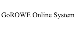 GOROWE ONLINE SYSTEM trademark