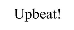 UPBEAT! trademark