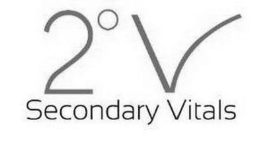 2 V SECONDARY VITALS trademark