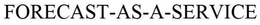 FORECAST AS A SERVICE trademark