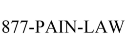 877-PAIN-LAW trademark