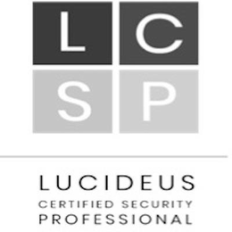 LCSP LUCIDEUS CERTIFIED SECURITY PROFESSIONAL trademark