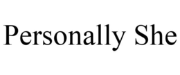 PERSONALLY SHE trademark
